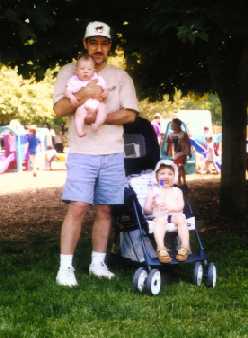 Me and my daughters 1998